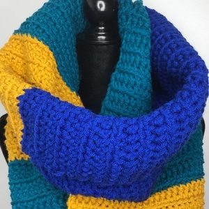 Oversized chunky extra long scarf